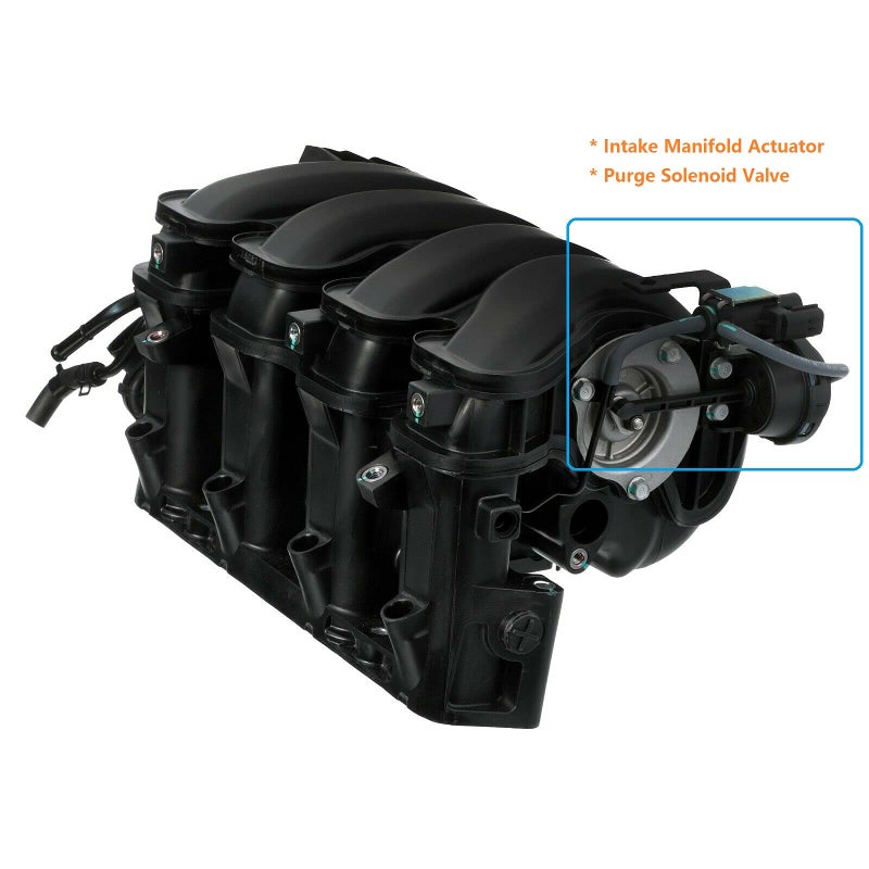 EZAFIX مشغل مشعب السحب واستبدال صمام التطهير لـ 2009-2013 Hyundai Santa Fe Tucson Sonata Kia Sorento Sportage Optima 2.4L - Image 2